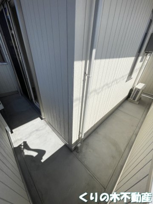 【バルコニー】 | ネイト | お洗濯にも便利なバルコニー付き