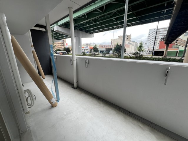 パルティール笠寺のバルコニー