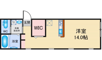 【間取り】 | LeGioie太閤通駅Ⅲ | 略図の為、現状優先