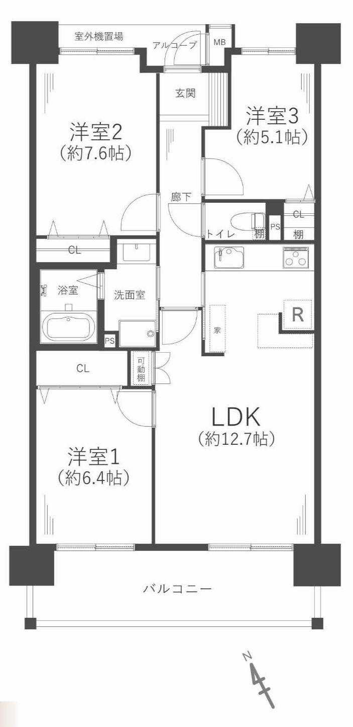西宮マリナパークシティ・桜のまち4番館