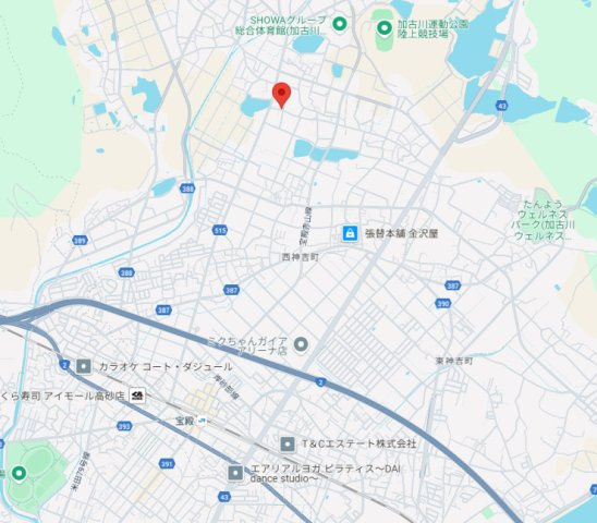 【地図】 | 加古川市西神吉町鼎　中古戸建