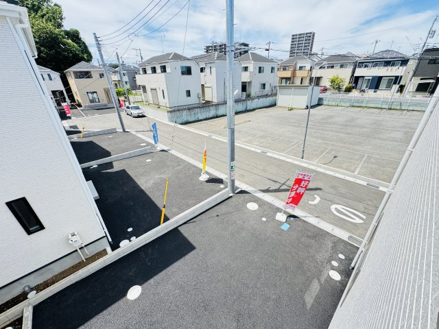 柏市高田新築戸建（高田第７）の展望|バルコニーより道路側眺望