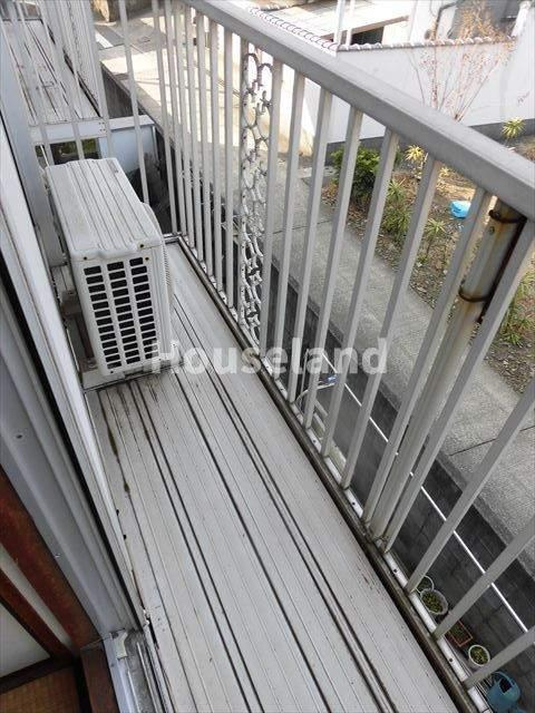 グレース松江のバルコニー