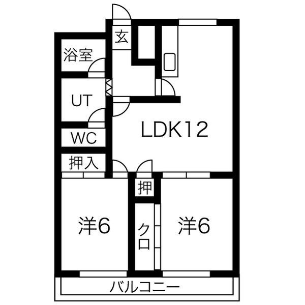 アマビーレ新木曽川の間取り