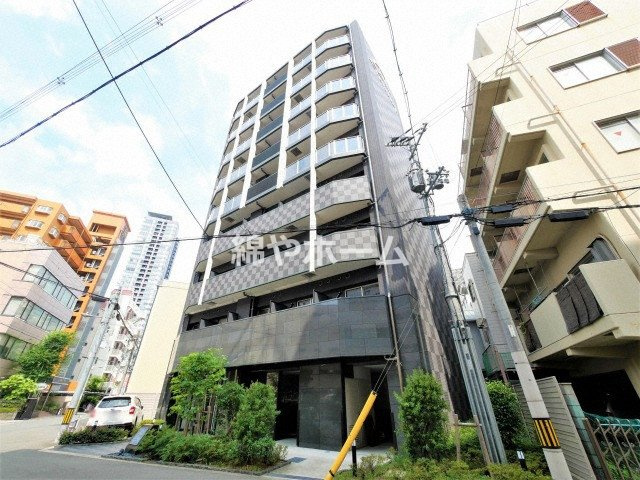 ファステート玉造駅前ダミュウの外観|外観もきれいです