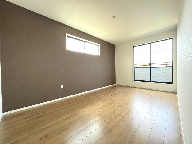 【寝室】 | 福岡市南区寺塚1丁目1期　2号棟（全3棟）【仲介手数料無料・0円】 | 施工例。施工例は完成時と異なる場合があります。