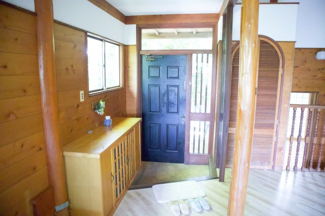 糸島市志摩芥屋別荘 の玄関