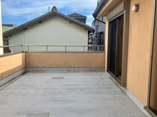本牧元町戸建のバルコニー