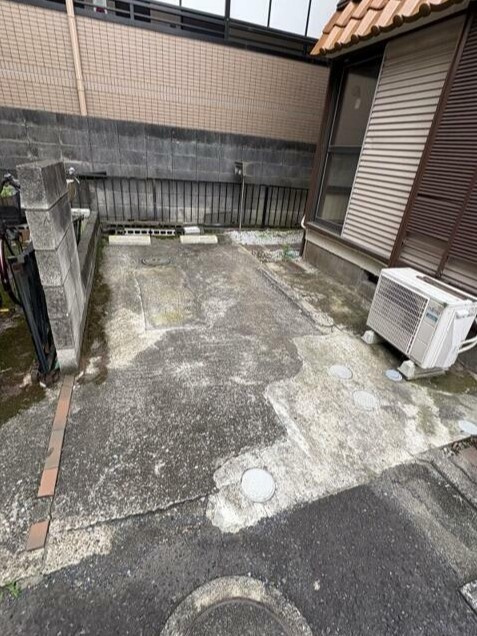 南葛西戸建の駐車場