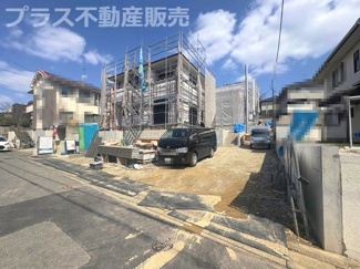 【外観】 | 現地写真。プラス不動産販売なら、現場の全ての棟をまとめてご見学頂けます。