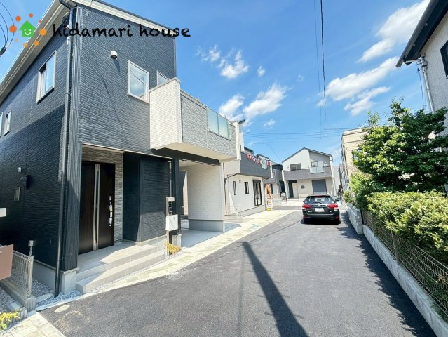 北区宮原Norht hills3期　新築戸建　02の前面道路含む現地写真