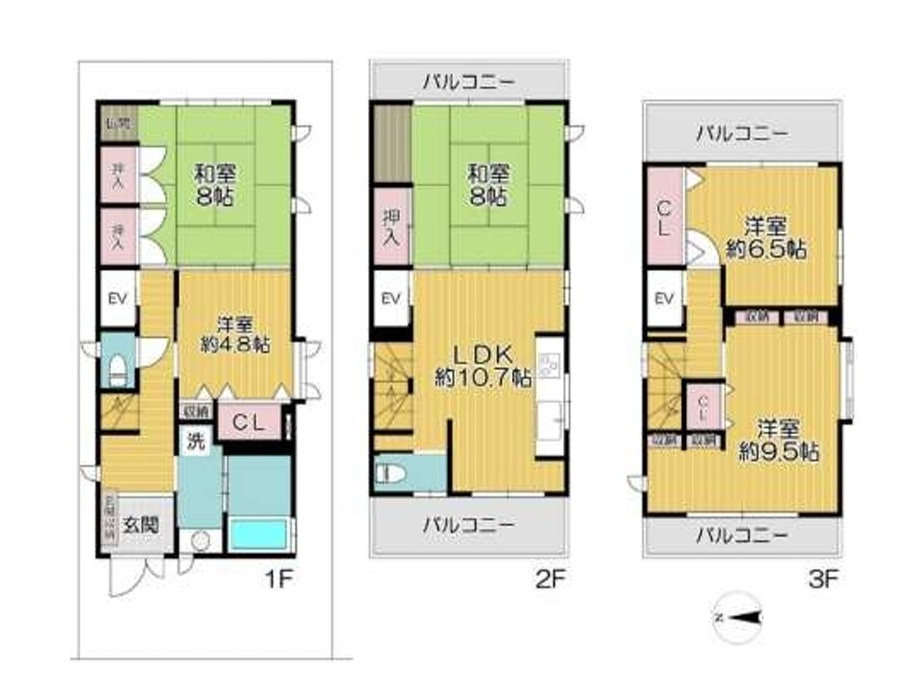 佐太中町6丁目　中古一戸建ての間取り|間取り図はいかがですか？ご希望を叶える間取りですか？リビングの広さは？水回りの位置は？カウンターキッチン？など色々な情報が集約されています。弊社ではリフォームなどのご相談も承っております。