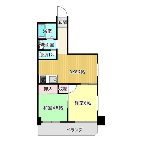 【間取り】 | イーストヒル寺山