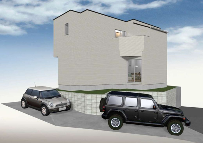 【外観パース】 | 参考プラン外観パースです。