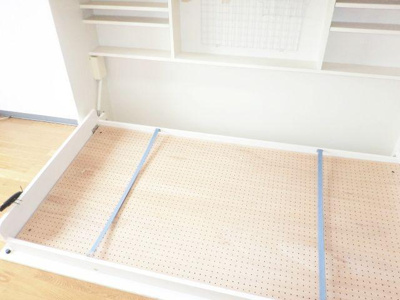 【設備】 | サンアベニュー谷津 | ベッドが格納できる収納です