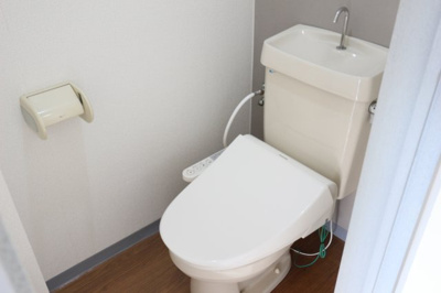 【トイレ】 | サンアベニュー谷津 | バス・トイレ別です。今回ウォシュレット取付ます！