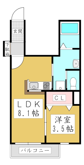 【間取り】 | ベルブラン