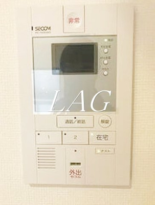 【セキュリティ】 | LehuaⅥ大山 | モニター付きインターフォンです。