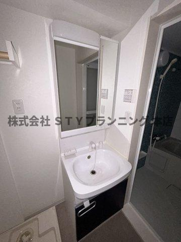 仲介手数料０円！PENTAHILLS滝川町の独立洗面台