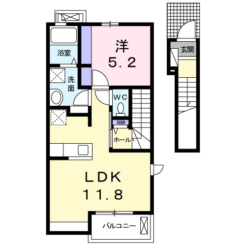 エアリーヒル原町の間取り
