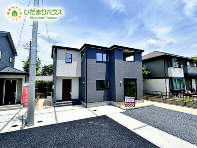 【外観】 | 笠間市笠間第10　新築戸建　4号棟 | 陽当たり良好の物件です