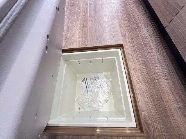 碧南市日進町（新築一戸建）のキッチン|キッチン床下収納