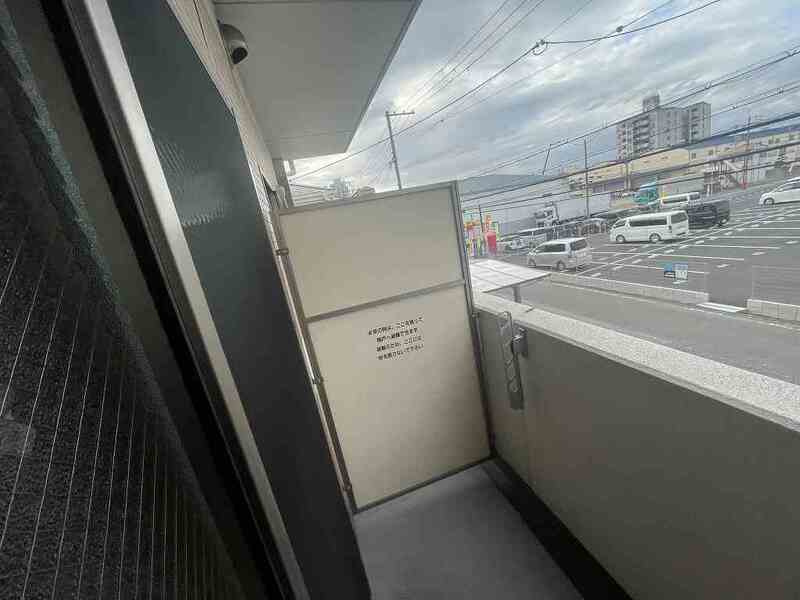 イーストレジデンスのバルコニー