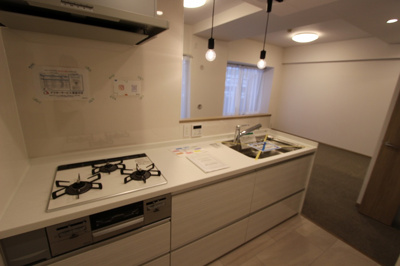 【キッチン】 | ヴィルヌーブ八幡町