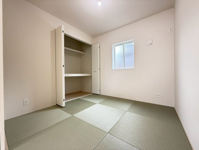 富士宮市淀平町第1　新築戸建　全1棟　１号棟　の和室|現地撮影