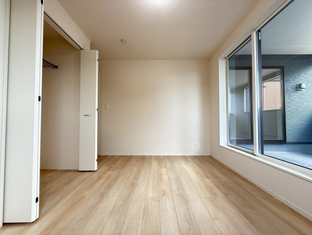 富士宮市淀平町第1　新築戸建　全1棟　１号棟　の洋室|現地撮影