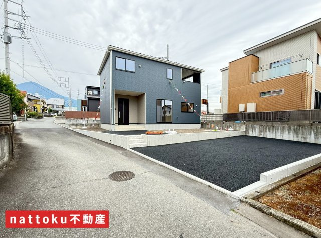 富士宮市淀平町第1　新築戸建　全1棟　１号棟　の外観|現地撮影