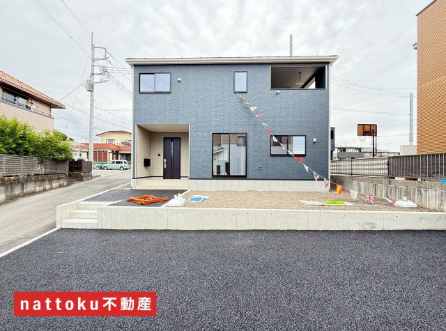 富士宮市淀平町第1　新築戸建　全1棟　１号棟　の外観|現地撮影