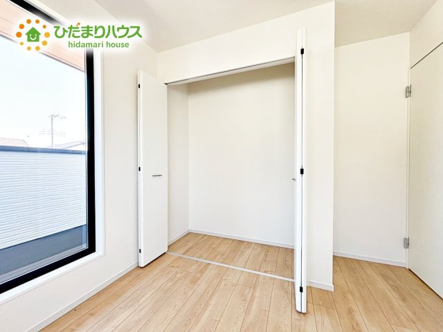【収納】 | 水戸市河和田1期　新築戸建　4号棟 | 居室にゆとりが持てる大収納クローゼット付き♪
