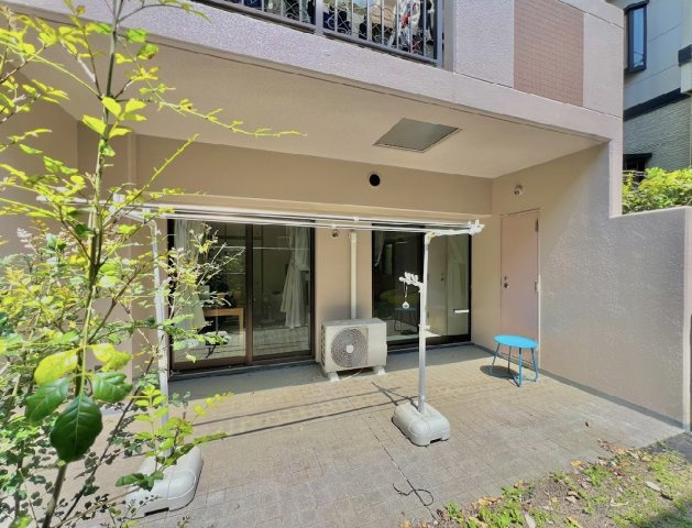オーベル川越南大塚　1階　角住戸の庭