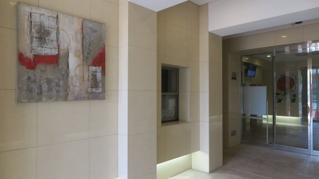 キャピトル幸町のエントランス