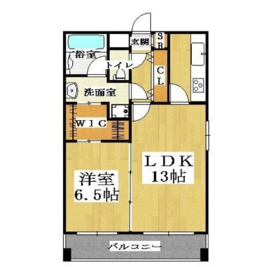 キャピトル幸町の間取り