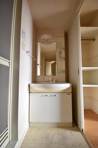 キャピトル幸町の独立洗面台