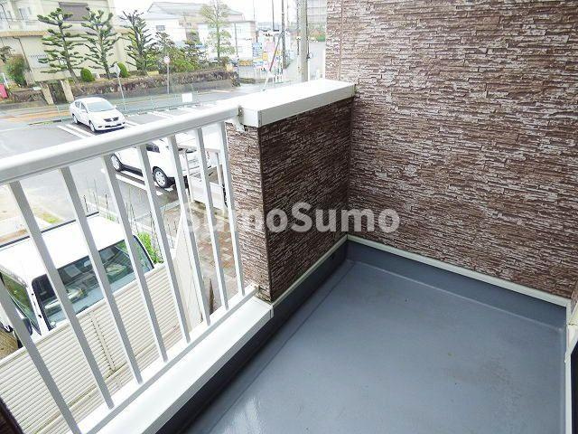 ピエール　カーサのバルコニー|お洗濯にも便利なバルコニー付き