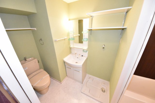 ドゥエリング桜川の洗面所