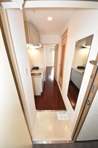 ドゥエリング桜川の玄関