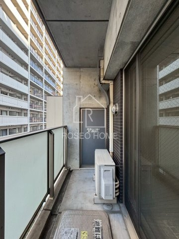 イーストモート高麗橋のバルコニー