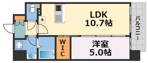 ATKレジデンスなんばの間取り