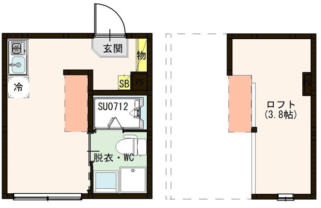 【間取り】 | ハーモニーテラス梅田Ⅹ