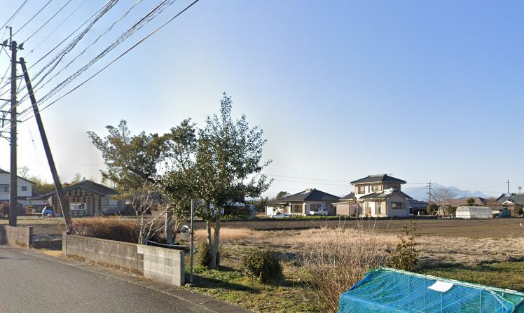 都城市大岩田町の売地の外観