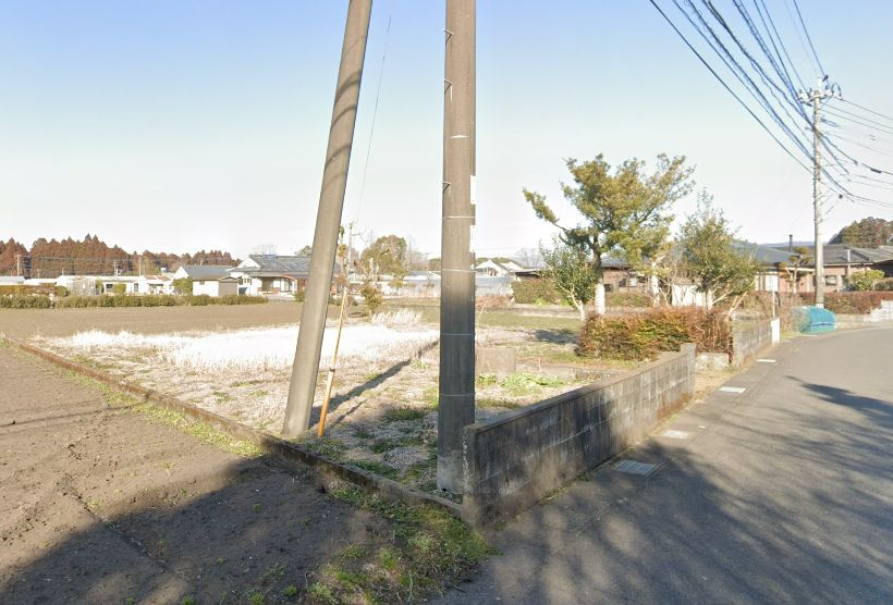 都城市大岩田町の売地の外観