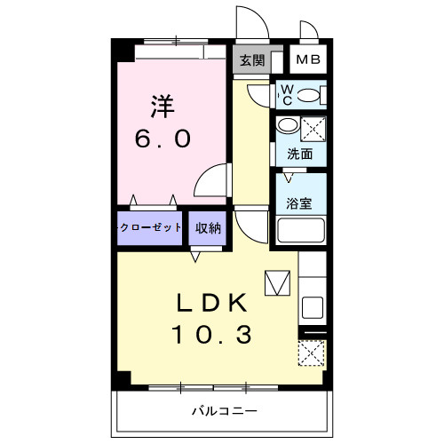 エテルネルＡの間取り