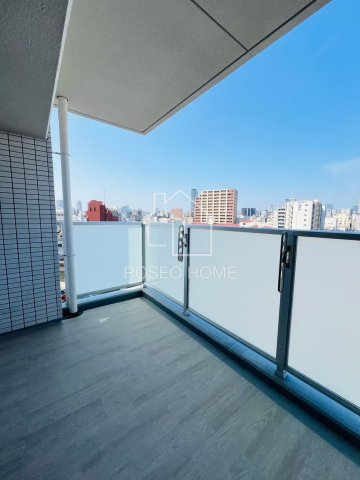 ディークラエスト玉造のバルコニー