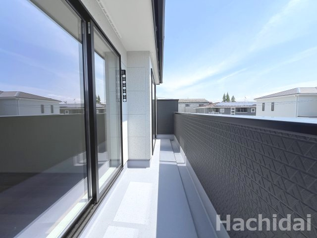 碧南市日進町（新築一戸建）のバルコニー