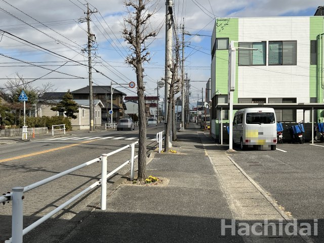 碧南市日進町（新築一戸建）の前面道路含む現地写真