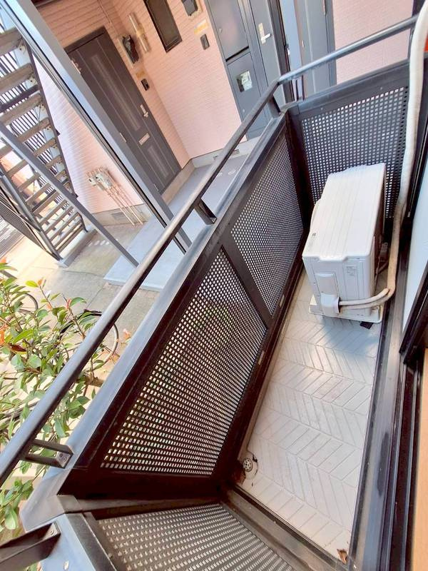 メゾンパティオB棟のバルコニー|★バルコニー★